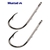 ANZOL MUSTAD 92247-NI N°10/0 C/ 25UN