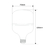 LAMPADA LED BULBO T 80-20W-SAMBALED - comprar online