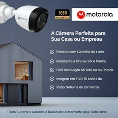 Kit 4 Câmeras Full HD 1080p 20m Visão Noturna Motorola na internet