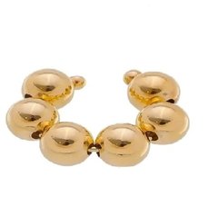 Piercing Fake Bolinhas G Banhado A Ouro 18 K