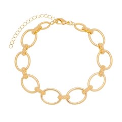 Pulseira Elos Banho Ouro 18k