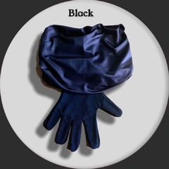 Combo cuello y guantes Black