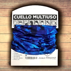 Cuello multiuso Diseño Azul