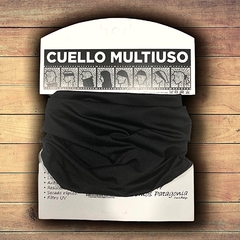 Cuello multiuso. Diseño Black