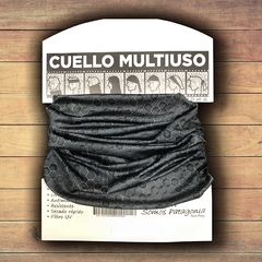 Cuello multiuso Diseño Panal Dark