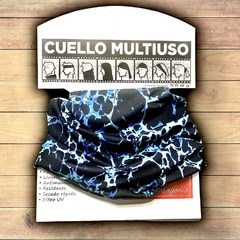 Combo cuello y guantes. Diseño Galaxia - comprar online