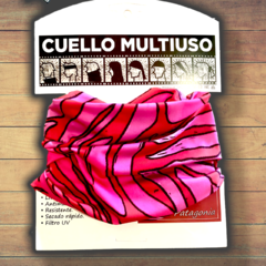 Combo cuello y guantes. Diseño Pink - comprar online