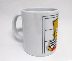 Caneca Bart Simpson Desenho Para Presentes E Decoração Top - comprar online