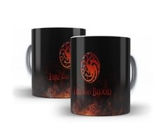 Caneca Game Of Thrones Targaryen Fire E Blood Promoção