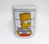 Caneca Bart Simpson Desenho Para Presentes E Decoração Top