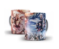 Caneca Game of Thrones Lannisters vs Starks