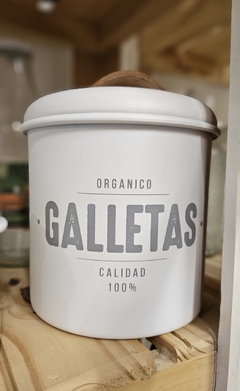 Lata Enlozada Organic GALLETAS