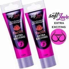 Gel Facilit Extra Excitante Anestésico. Contém 15ml.