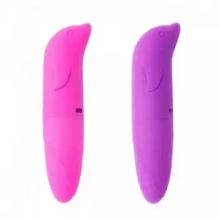 Vibrador Golfinho em formato anatômico ideal para massagear e estimular o clitóris.