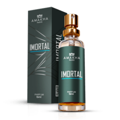 Perfume Imortal masculino Amakha Paris. Contém 15ml.