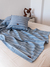 Pie de Cama CINI 100x220cm - AZUL - Baul Azul