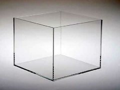 Caixa de acrílico - 15x15x15 cm