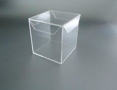 Caixa de acrílico com tampa - 15x15x15 cm