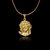 PINGENTE IMAGEM DE JESUS P - 1,5CM - BANHADO A OURO 18K