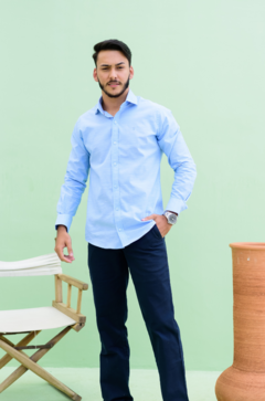 Camisa Efeito Linho - BOAZ menswear