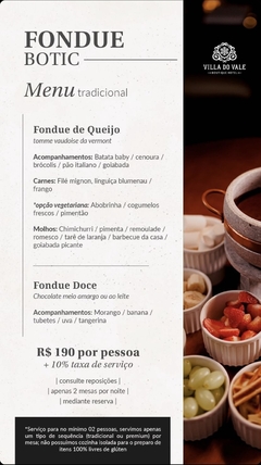 Fondue Tradicional - comprar online