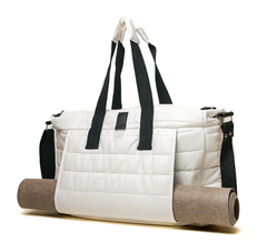 Bolso deportivo para yoga OrIssa blanco marca Eleve