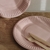 Platos rosa pastel - comprar online