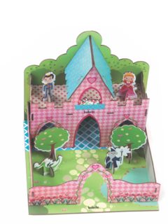 Castelo Princesa 3D - comprar online