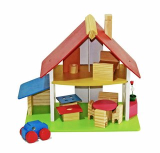 Mini Chalé/Casa com Garagem