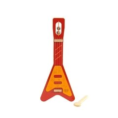Guitarra de Madeira 3 em 1: Guizo, Corda e Reco Reco - comprar online