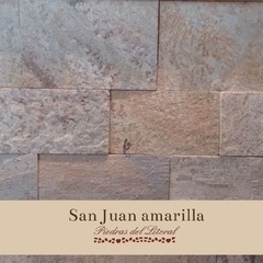 Laja San Juan amarilla cortada - Piedras del Litoral: Revestimientos de Piedras para Exterior e Interior