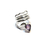 Anillo Serpiente Amatista Liso - comprar online