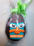 Huevo Pascuas Mediano 15cm N° 15 200 gs de Chocolate Artesanal Premium con Personajes + Tarjetita en internet