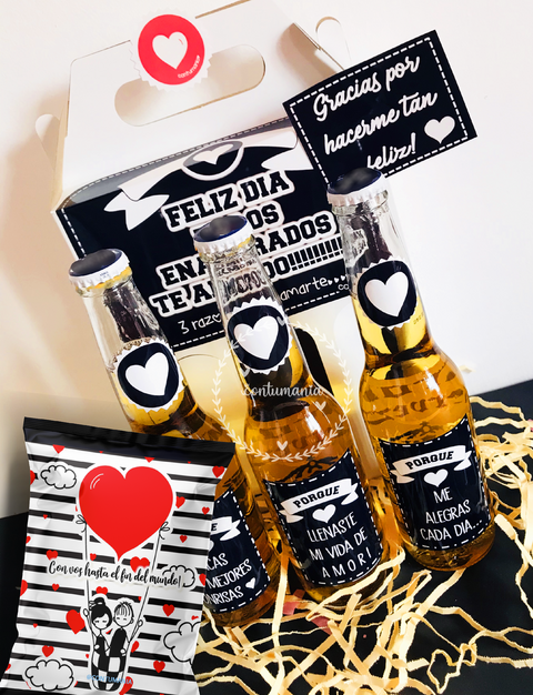 Botellas personalizadas con pico Souvenirs y/o Egresados 750cc