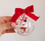Borlas navideñas importadas clear con personajes navideños por unidad - tienda online