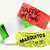 Pulseritas de papel Souvenir Colores surtidos FLÚO: amarillo, rosa, rojo, verde x24u