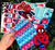 50 Etiquetas Escolares Spiderman de VINILO personalizadas