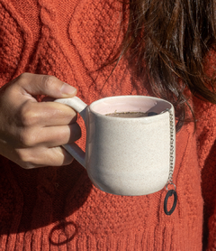 TAZA ROSA