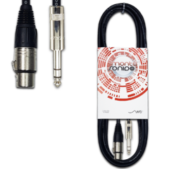 Cable XLR Hembra a Plug Stereo TRS Neutrik-Rean Mscables