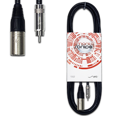 Cable XLR Macho a RCA Neutrik-Rean Mscables