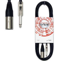 Cable XLR Macho a Plug TS Neutrik-Rean Mscables