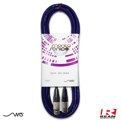 Cable DMX - AES EBU XLR Macho a XLR Hembra Rean Mscables - comprar online