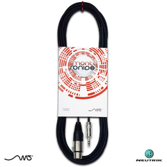 Cable XLR Hembra a Miniplug Neutrik-Rean Mscables - comprar online