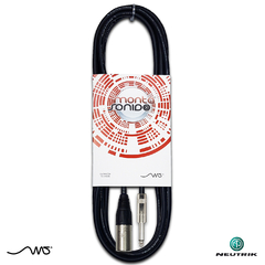 Cable XLR Macho a Plug TS Neutrik-Rean Mscables - comprar online