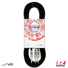 Cable Insert Plug Stereo TRS a 2 Plug TS Rean Mscables - comprar online