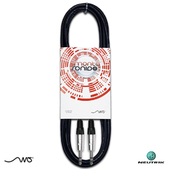 Cable Plug Stereo TRS a Plug Stereo TRS Neutrik Pro Mscables - comprar online