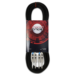 Cable Estereo robusto 2 Plug TS a 2 Plug TS Rean Mscables en internet