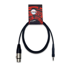 Cable XLR Hembra a Miniplug rosca Neutrik-Sennheiser UHF Mscables en internet