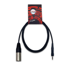 Cable XLR Macho a Miniplug rosca Neutrik-Sennheiser UHF Mscables en internet