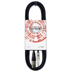 Cable XLR Macho a Plug Stereo TRS Rean Mscables en internet